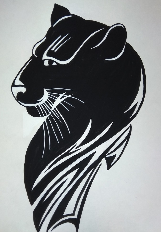 Black Panther by Anya in Russia